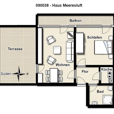 Haus Meeresluft 38 Apartment